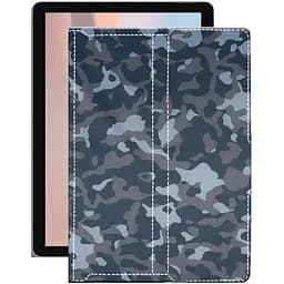 Чехол StatusCASE из экокожи для планшета Microsoft Surface Go 2 Хаки-синий