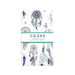 Дитяча постільна білизна в ліжечко BLUE DREAMCATCHER CS4, синій (DreamcatcherBlue_Rose_140) - мініатюра 6