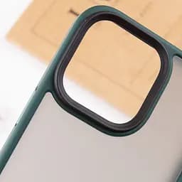 TPU+PC чохол Metal Buttons для Apple iPhone 14 Pro Max 6.7" - мініатюра 5