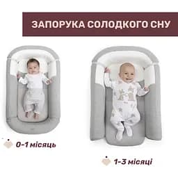Матрац-кокон Chicco Mommy Pod 3 в 1 ергономічний сірий (87166.47) - мініатюра 4