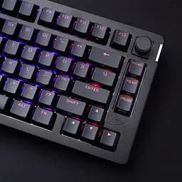 Клавіатура механічна Alloy Rise 75key, Red, USB-A, EN/UA, RGB, чорний HyperX teh0013836 - мініатюра 10