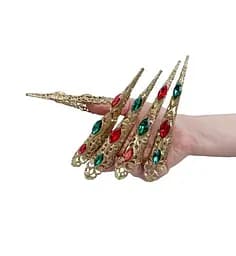 Когти в камнях Cristal, в наборе 5 шт