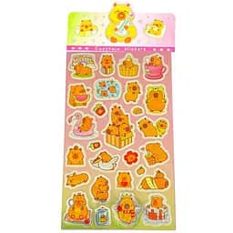 Наліпки лазерні Капібара KKF