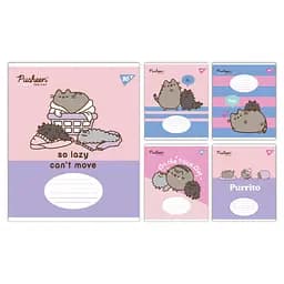 Набор тетрадей Yes Pusheen The Cat А5, 18 листов 25 шт. (767616)