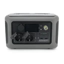Power station ALLPOWERS R600 APP Control, 600W, 299Wh LiFePO4 3500Cycles, MPPT 300w max, CAR port, DC12/24V, 2хAC 220V, 2xUSB-TYPE-C 100W, 2xUSB-A 36W, XT60, wireless 15W, Fast charge 60min, 298×195×190mm, 5.6kg, Q2 - мініатюра 5