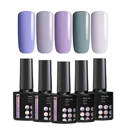 Набір гель-лаків для нігтів Reglance Мусон 7.5 мл