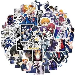 Стікерпак GeekLand Blue Lock 50 штук