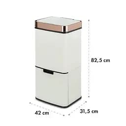 Бак для сміття Klarstein Royal Trash Rose Gold (10035364) - мініатюра 11