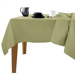 Скатертина Cosas Olive водовідштовхувальна 120х150 см оливкова (Cloth_27Olive_DUK_120x150)