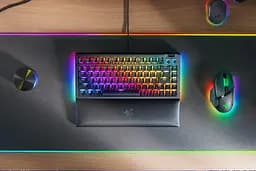Клавіатура BlackWidow V4 75% RGB 83key Mechanical Tactile Switch GEN-3, USB-A, EN, чорний Razer teh0013910 - мініатюра 9