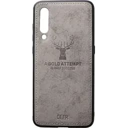 Чохол-накладка Toto Deer Shell With Leather Effect Case Xiaomi Mi 9 Grey