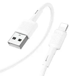 Кабель Hoco X83 iP Victory charging data cable White