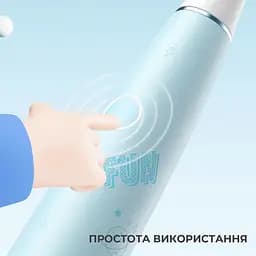 Електрична зубна щітка Oclean Kids Blue дитяча синя - мініатюра 4