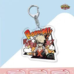Брелок My Hero Academia Katsuki Bakugou акриловий 5 см - мініатюра 2
