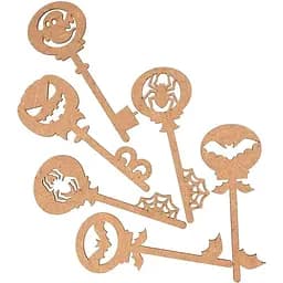 Набор заготовок Rosa Talent Ключи 1 ДВП 13х5 см 6 шт