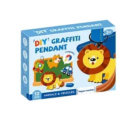 Набір для творчості, магніти, 12 шт., декор, фарби 12 кольорів