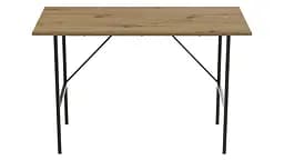 Стіл письмовий Line Тайм Ferrum-decor 750x1200x600 Чорний метал ДСП Дуб Артізан 16 мм (FRD-104890) - мініатюра 6