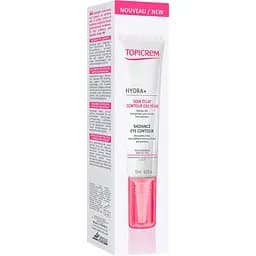 Крем для контуру навколо очей Topicrem Hydra+ Radiance Eye Contour 15 мл - мініатюра 2