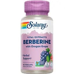 Берберин Solaray Berberine Root Extract 60 капсул