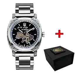 Наручний годинник чоловічий 021 Де би не був Silver Steel Awarder acs0031974