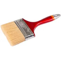 Пензель малярський плоский Mastertool євро 4" (в упаковці 3 шт.)