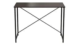 Стіл письмовий Line Лайт Ferrum-decor 750x1000x500 Чорний метал ДСП Венге Магія 16 мм (FRD-106155) - мініатюра 5