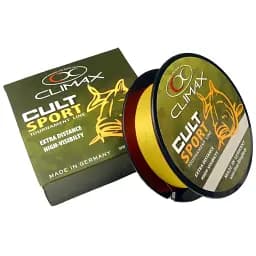 Леска Cli мax Cult Carp Sport 1000 м (yellow) 0.22 мм 4.4 кг