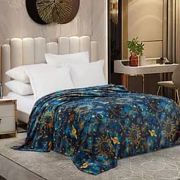 Плед Love You  Зоряна ніч фліс 150x200 см (8191)