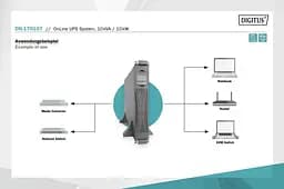 Джерело безперебійного живлення Assmann UPS ONLINE 10KVA/ 10KW DN-170107 Black - мініатюра 4