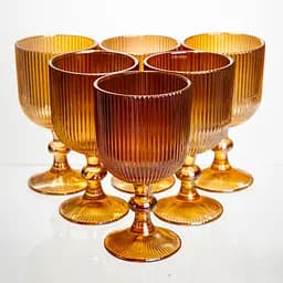 Набор бокалов для вина 6 штук 300 мл винные бокалы на ножке стеклянные фужеры для вина подарочные Yiwu HP-19-210