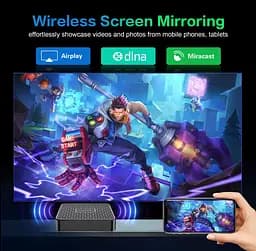 Смарт ТВ приставка Android 14 SmartTV AndroidTV RK3518 4K/8K, WiFi 6, 4/64GB - мініатюра 3