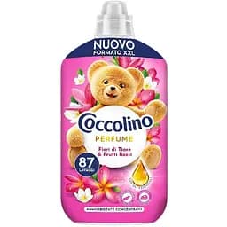Кондиціонер для білизни Coccolino Perfume Квіти тіаре та червоні фрукти 1827 мл 87 прань