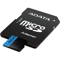 Карта пам'яті Adata 64GB microSD class 10 UHS-I A1 Premier (AUSDX64GUICL10A1-RA1) - мініатюра 4