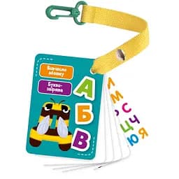 Набір навчальних карток Vladi Toys Літери-тварини VТ2000-20 