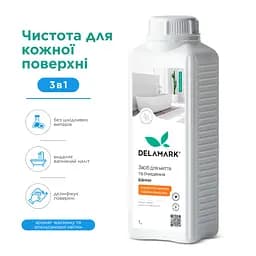 Засіб для миття ванної кімнати DeLaMark Жасмин із апельсиновою квіткою 1 л (4820152334138)