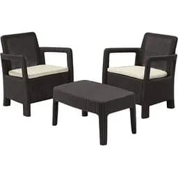 Комплект садових меблів Allibert Keter Tarifa Balcony коричневий