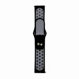 Ремінець Nike Sport 22 мм Watch Gear S3/Xiaomi Amazfit Чорний/Grey - мініатюра 2