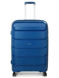 Валіза велика L поліпропілен Airtex 646 119л 79,5×52×30см Темно-синій - мініатюра 2