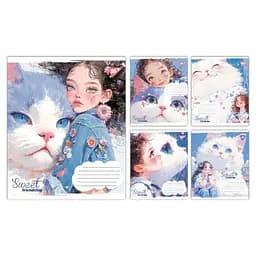 Набор тетрадей Yes Sweet Friendship А5, 12 листов 25 шт. (767863)