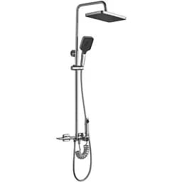 Душова система Rea Helix chrom з виливом REA-P6620, Хром