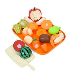 Дитячий ігровий набір "Продукти" Bambi W8016 на липучці, таця, дошка, ніж