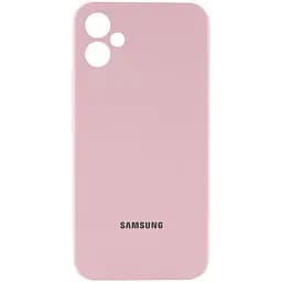 Чохол Lakshmi Silicone Cover Full Camera AAA with Logo для Samsung Galaxy A05 Рожевий/Pink Sand