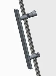 Двері в нішу Koer SR SD01-120x200-TR-01 прозоре скло Easy Clean 8 мм, хром KR5376, універсальні, прозорий, хром - мініатюра 2