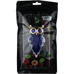 Чохол-накладка Toto TPU Case Decorative Stones IPhone 6 Plus/6S Plus Owls Purple - мініатюра 2