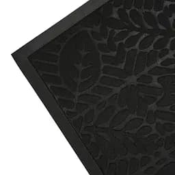Килимок придверний Eco Fabric Листя з кромкою чорний 40 х 60 см (4060-106) - мініатюра 5