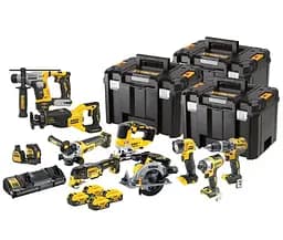 Набір з десяти акумуляторних інструментів DeWalt (DCK1012P4T)