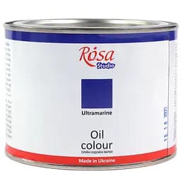 Краска масляная, Ультрамарин, 490 мл, Rosa Studio