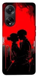 Чохол Demsky Silhouette couple для Oppo A58 4G