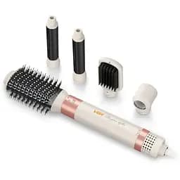 Фен-щітка VGR V-487 Violet 5-в-1 для сушки, укладки та завивки волосся Білий 800 Вт