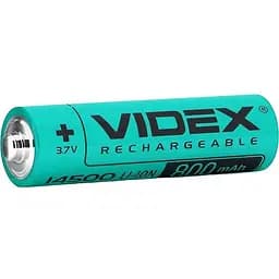 Аккумулятор Videx Li-ion 14500 без защиты 800 mAh bulk 1 шт. (14500/800/1B)